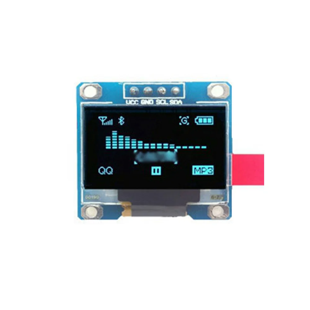 DC3.3V-5V OLED ЖК-дисплей модуль разрешение платы IEC IIC интерфейс компоненты