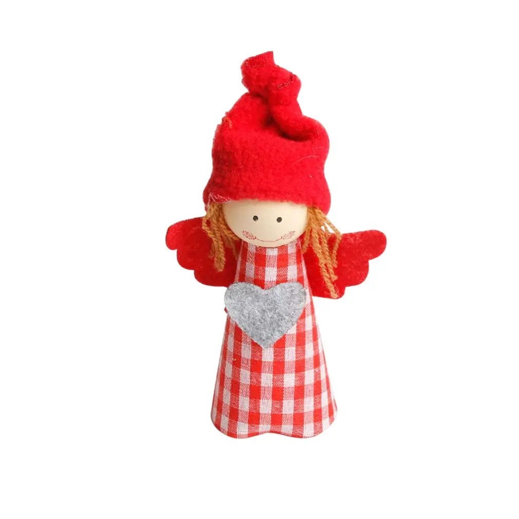 Рождественская Кукла-ангел висячие украшения домашний декор елка для окна