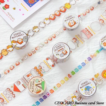 

Mitt Cat Pet Transparent Tape Salt Cute Online Celebrity INS Cartoon Cat Hand Account DIY Decoration Waterproof Stickers