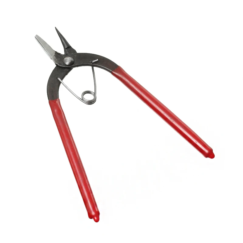 

DoreenBeads Stainless Steel Pliers Jewelry Making Hand Tools For Link Connectors Red Color Jewelry Tools 12.5cm(4 7/8"),1 Piece