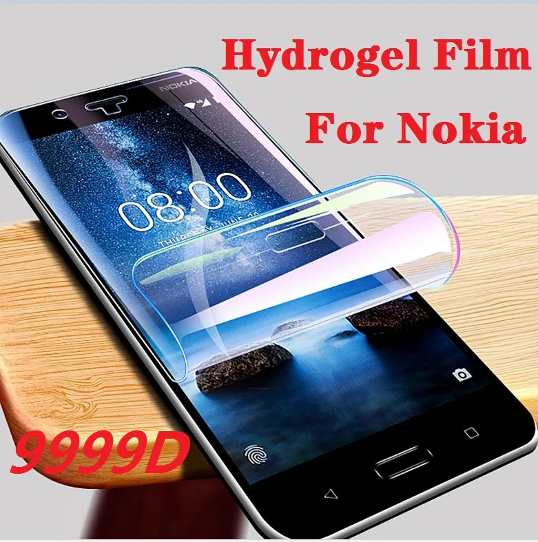 Гидрогелевая пленка 9H для Nokia 7 Plus Защита экрана 2 1 3 Защитная 5 6 2018 | Мобильные