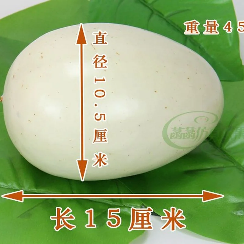 Simulation Ostrich Eggs Dummy Painted Egg For Children Educational Toys Artificial Food Easter Toy Children's Toy Food Model Kitchen Food Toys Fake Food Prank Toys Artificial Egg Decoration