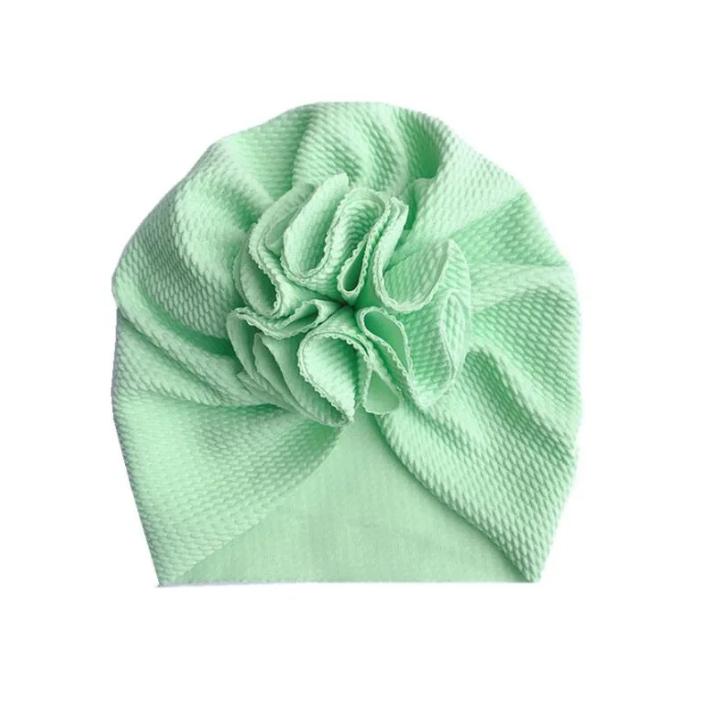 Lovely Flower Baby Hat Soft Baby Girl Hat Turban Spring Infant Toddler Newborn Baby Cap Bonnet Headwraps Kids Hat Beanies car baby accessories