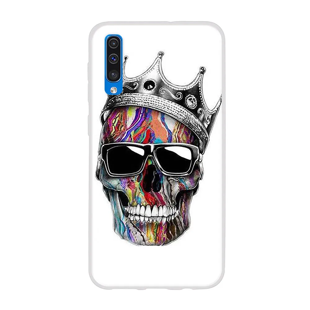 Мягкий силиконовый чехол из ТПУ для samsung Galaxy A50, A30, A20, A40, A70, A10, A40, чехол с рисунком, задняя крышка, чехол, защитный бампер - Цвет: 7
