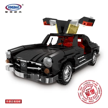 

XingBao 03010 Creative MOC Lepining Technic Series Photpong Car Set Model Kit Educational Building Blocks Bricks Kids Toys Gifts