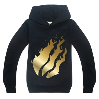 

Teenage PRESTONPLAYZ Black Shirts For Girls Boys Preston Playz Long Sleeve T Shirt Fortnight Hoodies Hip-hop Tops Grinch Clothes