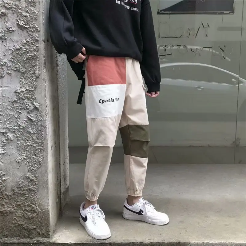 

Spring And Autumn Popular Brand Bib Overall Korean-style Mixed Colors Casual Versatile Harajuku-Style Straight-Cut INS Loose-Fit