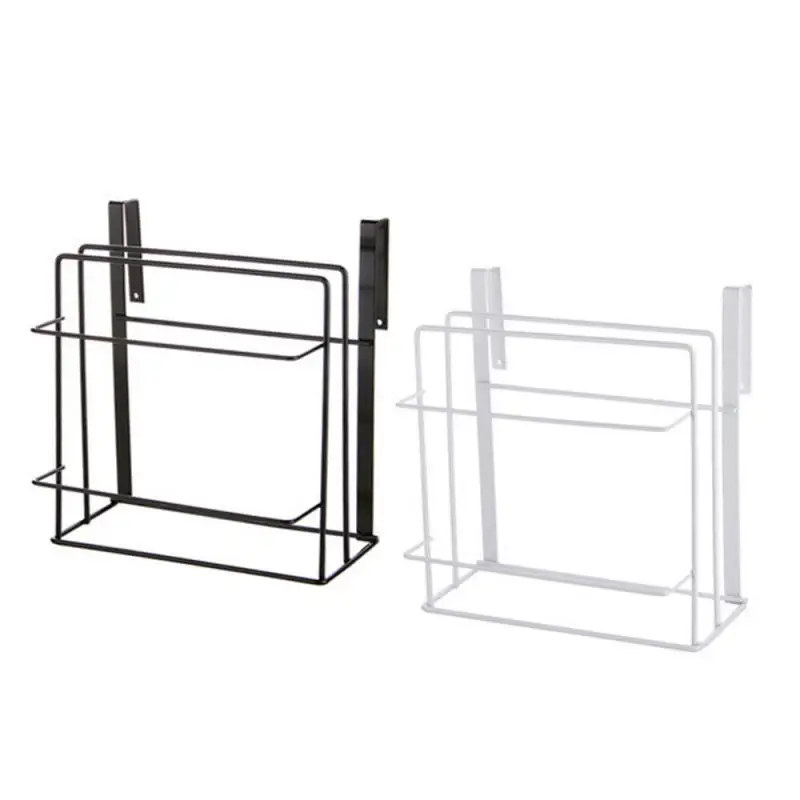 Hanging Cupboard Iron Storage Shelf Holder Cutting Board Rack Chopping