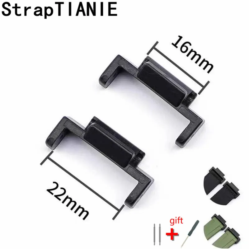 Adattatore Abs Per Casio G-Shock Ga-110/100/120 Gd-100/110/120 Ga2100 Dw-5600 5610 Gx-56Bb Connettore Refit 16Mm Accessori Per Orologi