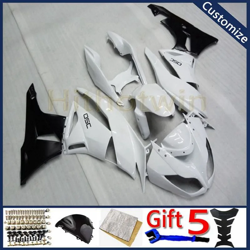 motorcycle fairing For ZX-6R 2009 2010 2011 2012 ZX636 09 10 11 12 ZX6R ABS motor panels kit Injection mold white | Автомобили и