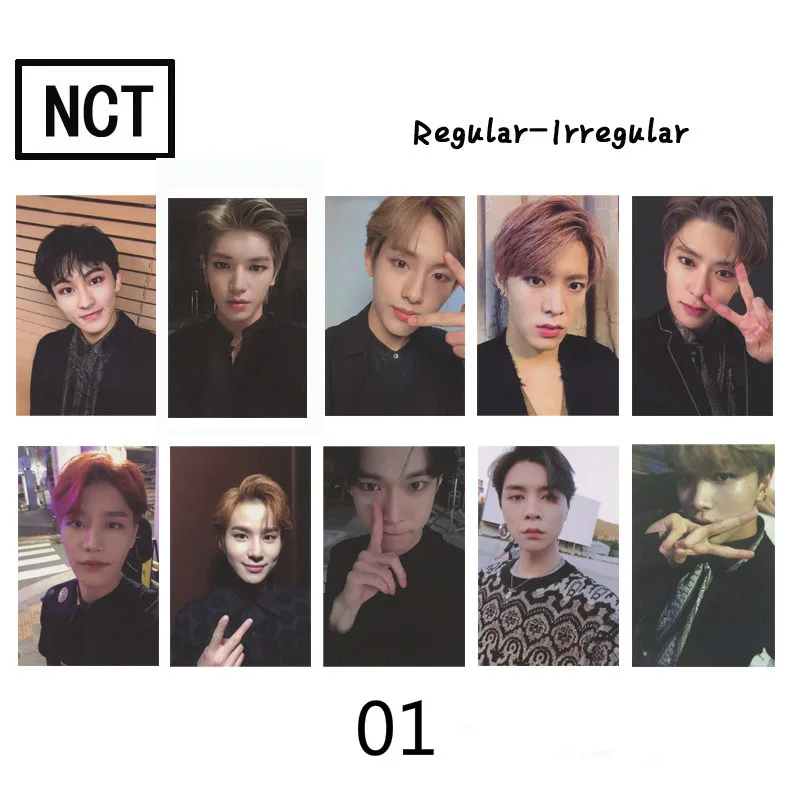 10 шт./компл. NCT 127 HD фотостудия Мода хорошее качество NCT сон альбом HD фото карта NCT126 поставки регулярные-нерегулярные новое поступление