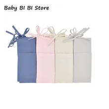 Органайзер для детской кроватки, подвесная сумка для хранения детских предметов первой необходимости, многоцелевой детский кроватный Органайзер, подвесные пеленки, игрушки, ткань