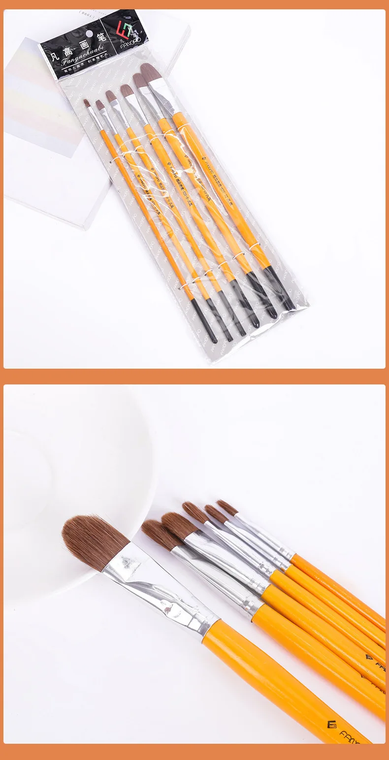 Princeton Snap! 9850 White Taklon Short Handle Brush Round Size 16 - Wet Paint A