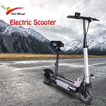 

Strong power 48V 800w long distance electric Scooter with lithium battery E scooter Silver electe electrique electrico adulto