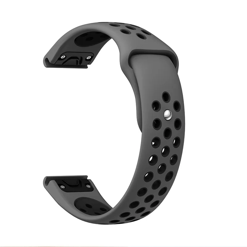 Топ силиконовый смарт-браслет для Garmin Fenix 6 ремешок для часов кожаный браслет для Garmin Fenix6 ремень для Garmin ремешок для часов - Цвет: Color5