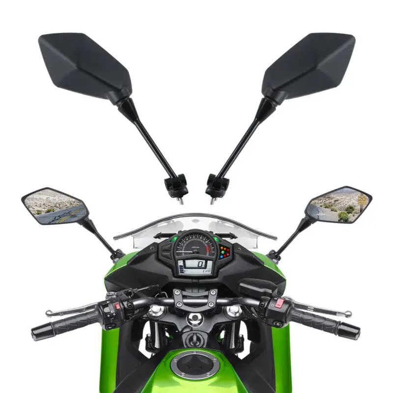Боковые зеркала заднего вида для мотоцикла Kawasaki NINJA 650R 2009 2016 2012 2010 2011