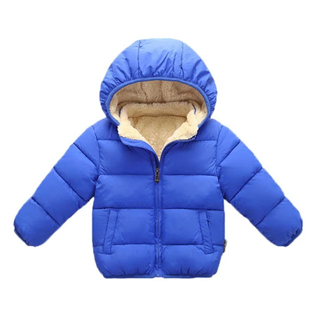Г. Детские куртки; осенне-зимняя куртка для маленьких девочек; пальто для мальчиков; Теплая Бархатная верхняя одежда с капюшоном; пальто для маленьких девочек; детская одежда - Цвет: blue