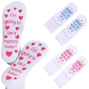 

Cotton Boys Girls Anti-Slip Sock Warm Unisex Breathing Sweating Deodorizing Letter Pure Color Printed Sock Children Supply