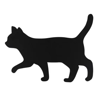 

LEDMOMO Cat LED Voice Control Night Light Silhouette Lamp Wall Lamp without Battery (Black)