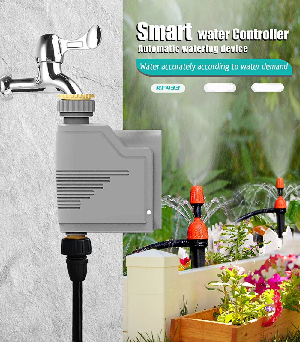 Tuya Smart Life Water Valve Water Valve Timer Watering Alexa Smart