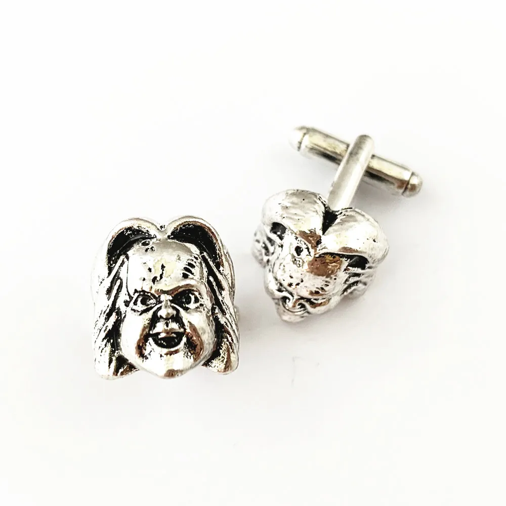 Страшные запонки с криком джейсона фредди крюгер|Зажимы для галстука и запонки| |