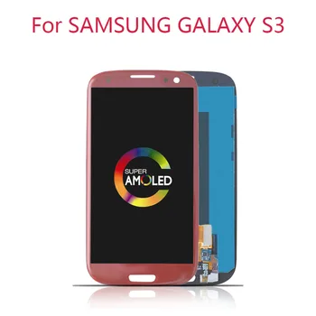 

AAA Super AMOLED 4.8'' LCD For SAMSUNG GALAXY S3 LCD Display Touch Screen Digtizer Assembly Frame For SAMSUNG S3 i9300 i9305 LCD