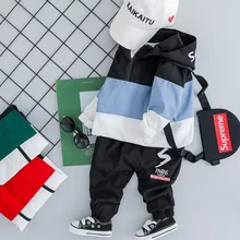 Новинка года, Осенний повседневный комплект одежды для маленьких мальчиков, комплекты одежды с бантом для маленьких джентльменов топ+ штаны комплект из 2 предметов с рисунком