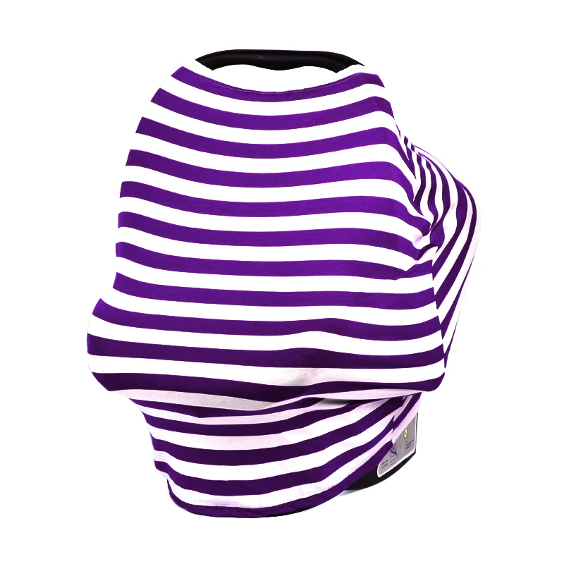 Gloriou Source Baby Carseat Cover Newborn Breast Feeding Covers Modal Striped Baby Shopping Chart Cover Women Clothes
