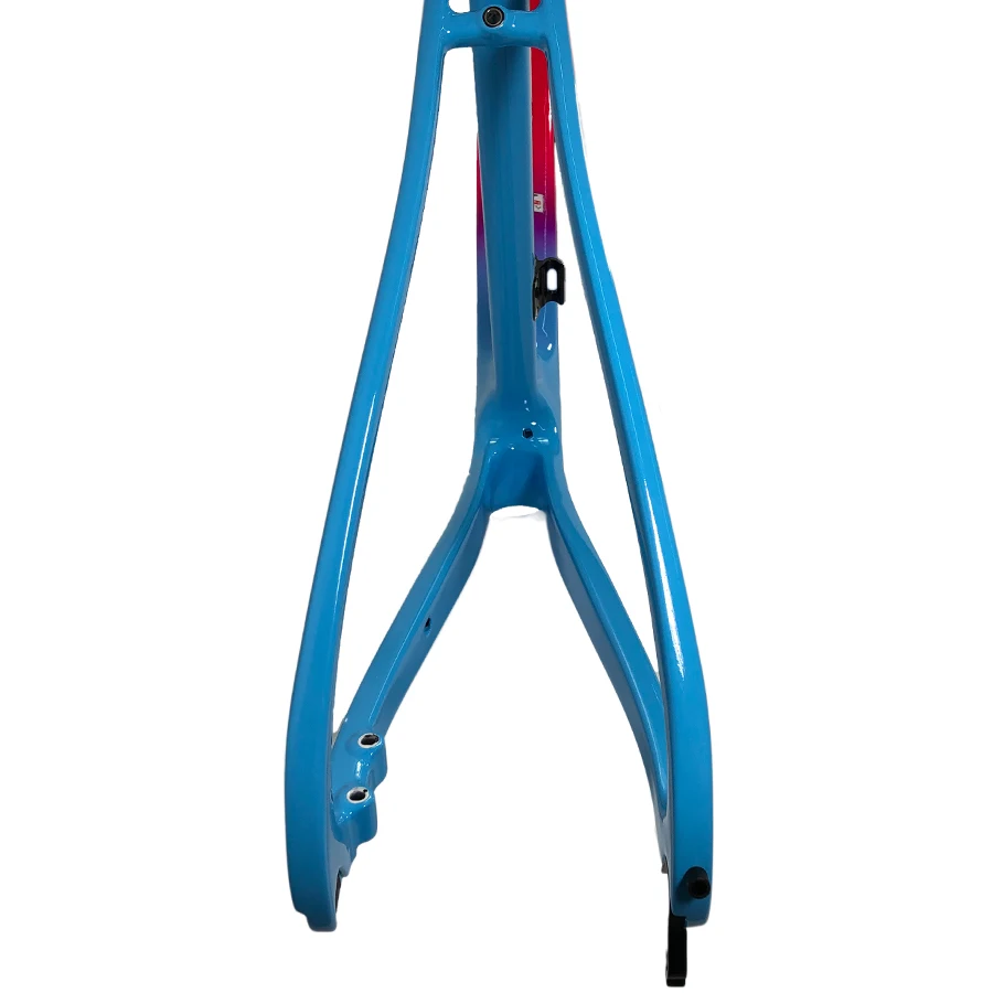 THRUST Super new Frame Red-blue gradient Full Carbon Frame Carbon Road Disc brake Bike Frame include 2 years warranty