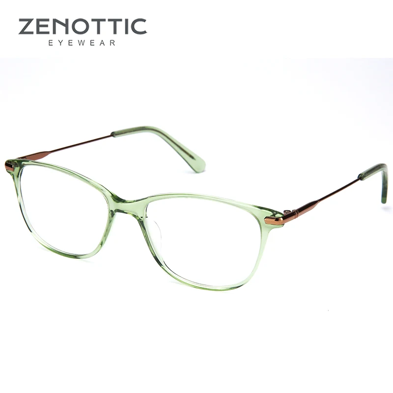 ZENOTTIC очки по рецепту, оправа для женщин, оптические очки для близорукости, оправа для очков, женские прозрачные линзы, прямоугольные поддельные очки