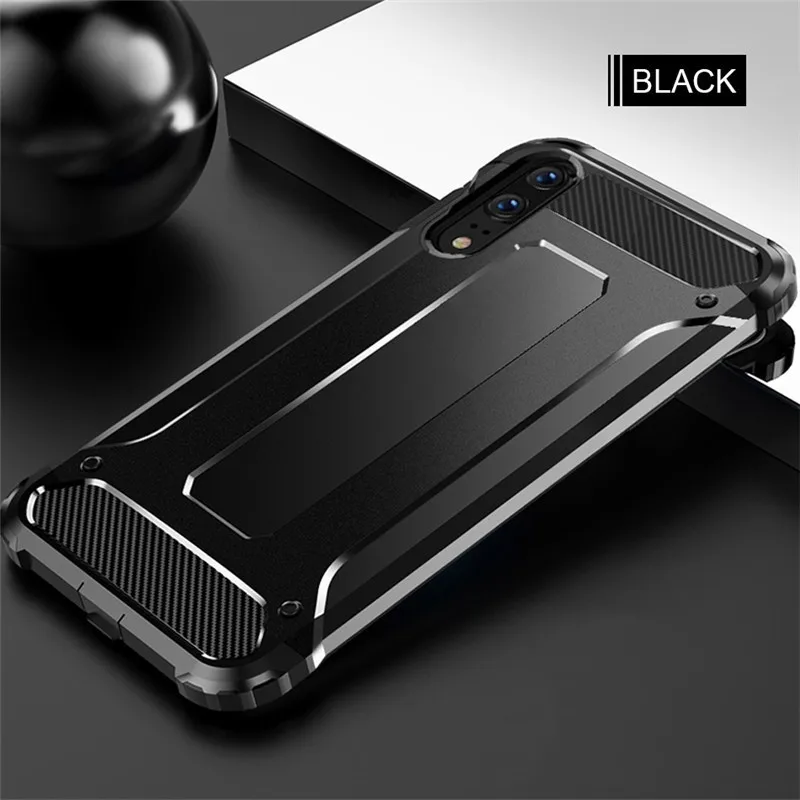 Роскошный бронированный Мягкий противоударный чехол для Huawei P Smart Z 2019 2018 Mate 30 20 P30