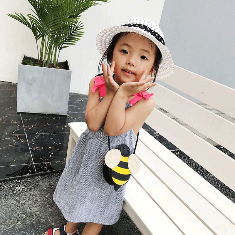 Детская сумка через плечо из искусственной кожи для девочек, сумка-мессенджер, Сумочка через плечо, сумка-портфель, Подарочная мультяшная сумка с животными, улитка, божья коровка, пчела