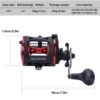 Sougayilang 2022 New Trolling Drum Fishing Reels DTR-30 Left/Right Hand 3+1BB Trolling Drum Fishing Reel  Max Drag 28kg Pesca ► Photo 3/6