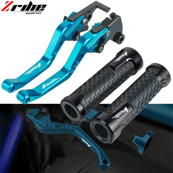 

Motorcycle Accessories CNC aluminum Brake Clutch Levers Handlebar Hand Grips ends For Aprilia RSV4 2009 2010 2011 2012 2013-2019