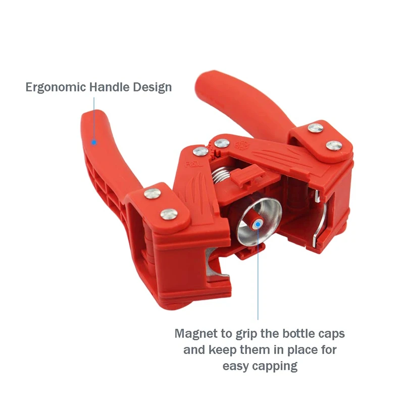 Ручной инструмент для укупорки бутылок, крона укупорки, герметик бутылок для домашнего пивоварения или стеклянных бутылок