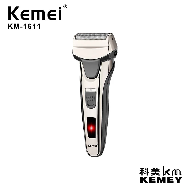 

US Bureau of Km-1611 Electric Shaver Reciprocating Shaver Double Cutter Head Anti-Pinch Shall Beard Knife