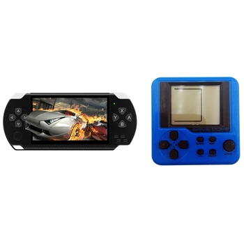 

1Pcs Russian Box Game Console Portable Lcd Players &1Pcs 4.3 Inch Portable Hd Game Machine Modern Video Games