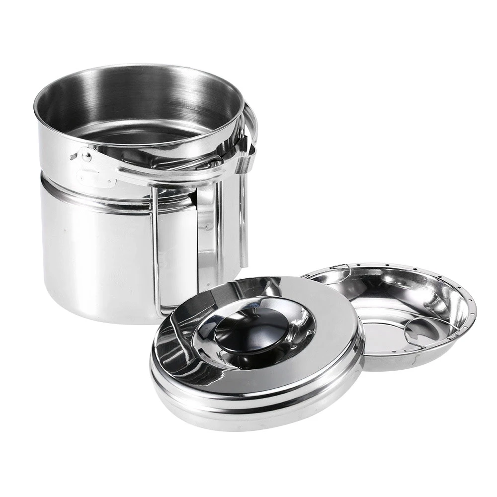 

Camping Pot Cookware Outdoors Portable Cooking Pot Cooking Equipment For Outdoor Camping Hiking