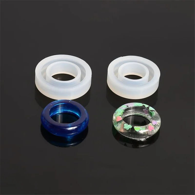 DIY Epoxy Resin Silicone Molds Handmade Finger Rings Shape  For Pendant Tools Craft Jewelry  Materials Making Accessories