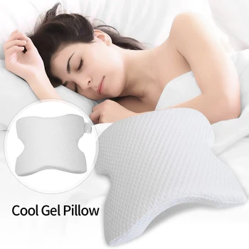 

Memory Foam Pillow Anti-pressure Neck Protection Slow Rebound Multifunction Cushion Pillow Home Health Neck Couple Pillow
