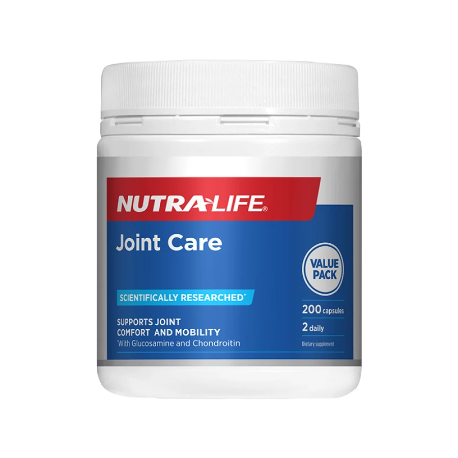 NewZeal Nutra Life Joint Care Glucosamine Chondroitin Sulfate for Healthy Mobility Cushioning Lubrication Cartilage Repair |