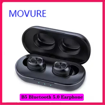 

B5 TWS Wireless Earphone Bluetooth 5.0 Earphones 3500mAh Power Bank Touch Control Earbuds 9D Stereo Music Headset