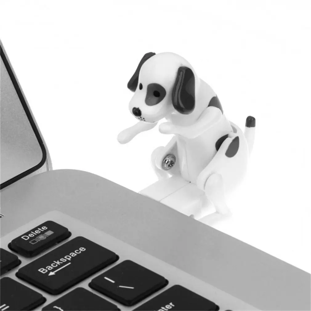 Портативный мини милый компьютер USB гаджеты Смешные прыгающие точки собака Rascal