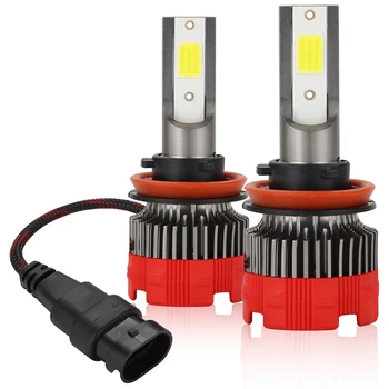 

H11 LED Headlight Bulbs 12000Lm 6000K Bright All-In-One Conversion Kit 360 Degree Adjustable Beam Angle