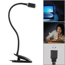 LED Clip on Book Light Full Touch Control Stepless Dimming 360 Adjustment Portable Energy-Efficient for Reading Bedroom Office
