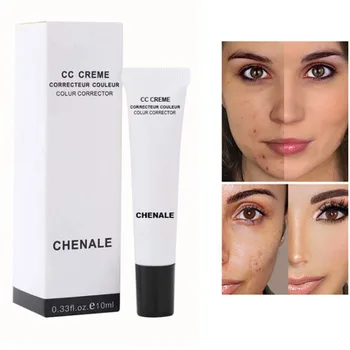 

CC Cream Oil-control Long-lasing Moisturizing Cover Freckles Acne Marks Even Skin Color Makeup Foundation