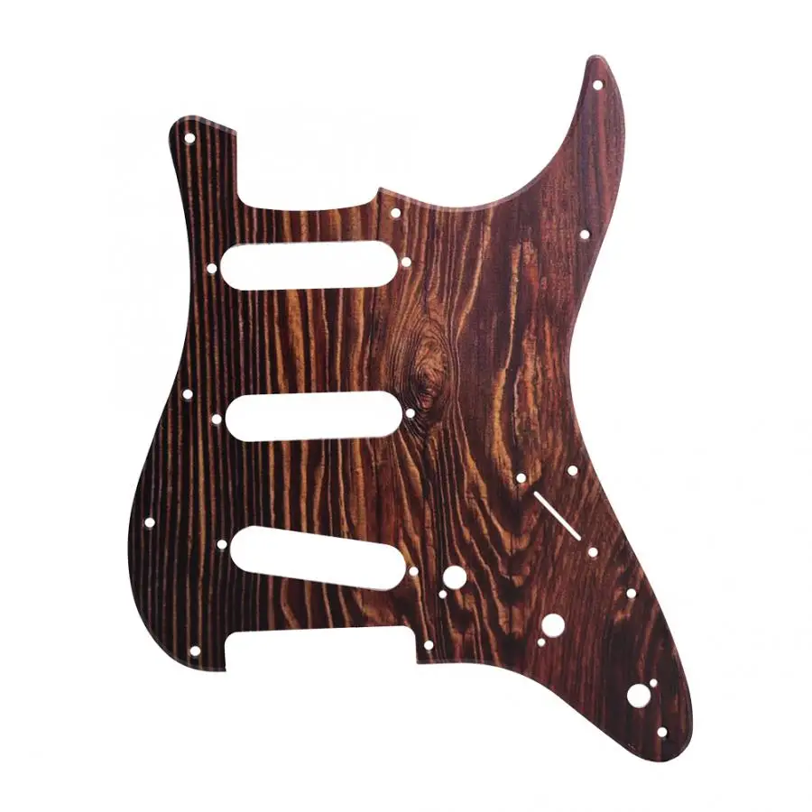 GSSS29 электрогитара pick Guards накладка на гитару SSS с задней пластиной pick Guards Части гитары