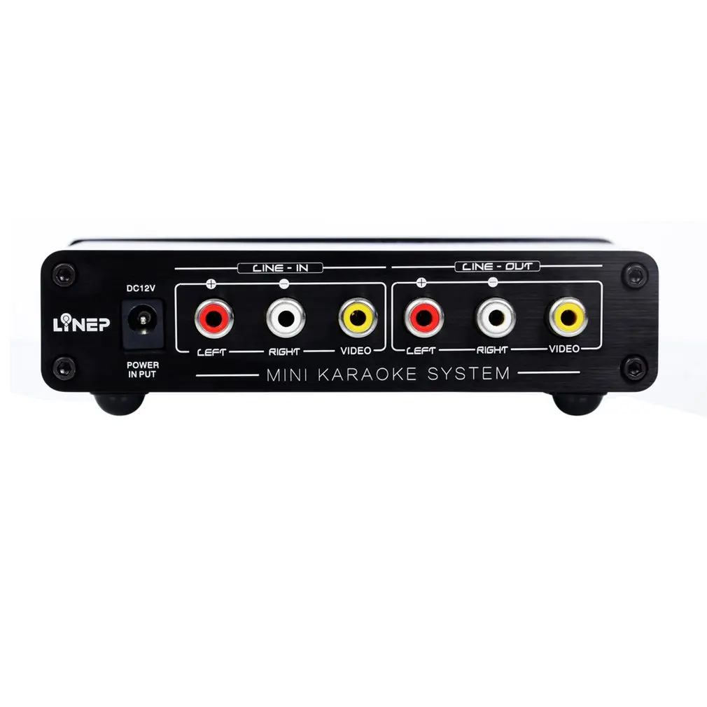 

A933 Karaoke Mixer Professional Mini Karaoke Mixer With Reverb Mixing Dual Microphone Volume Controller