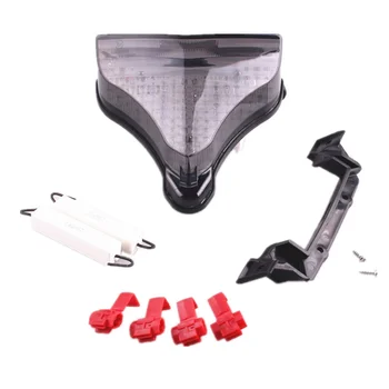 

1 SET Motorcycle LED Integrated Turn Signals Taillight For Yamaha YZF R1 2009 2010 2011 Smoke Motor Accessories Brake Lights