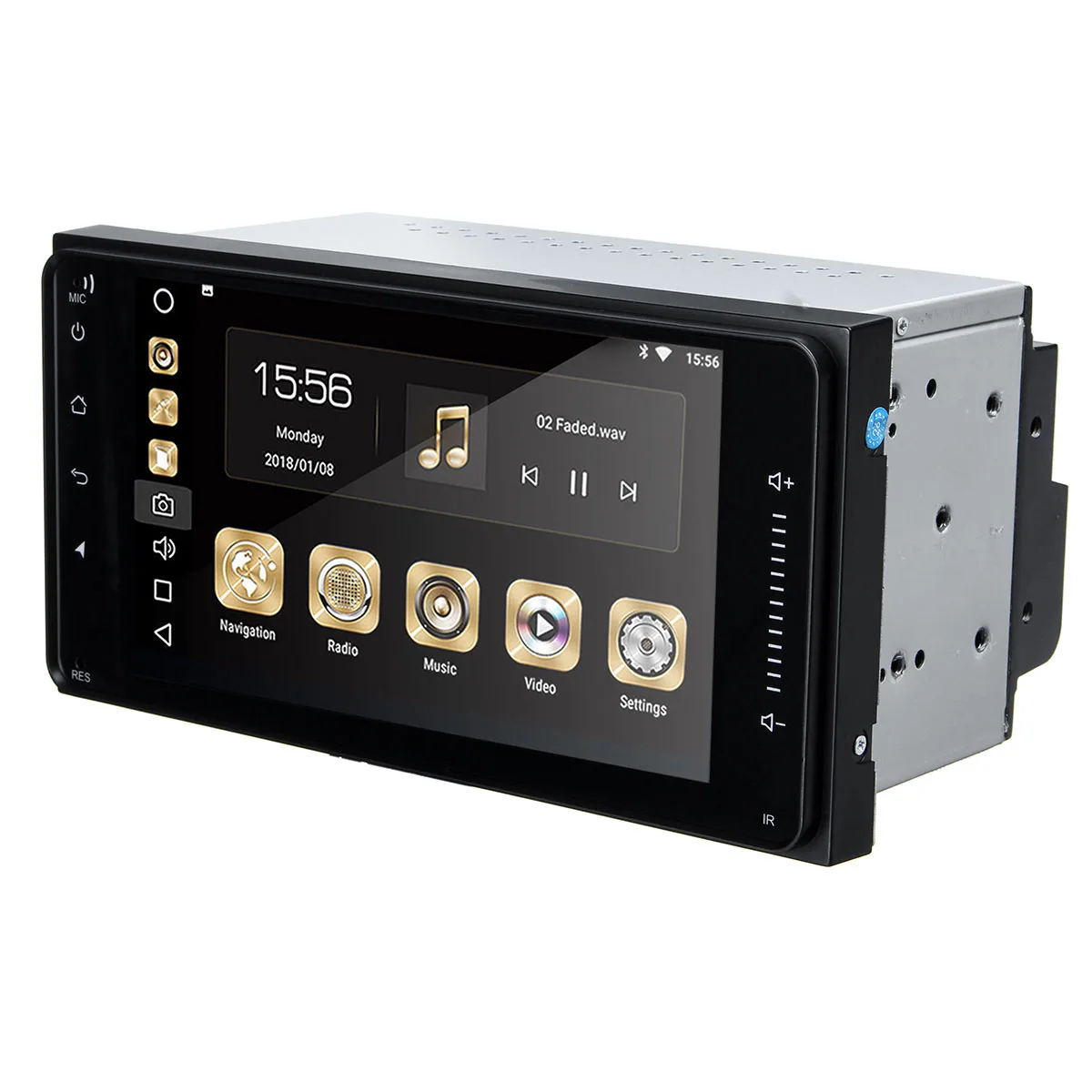  Android 8 Universal Auto Multimedia-Player 7 ''2DIN Stereo Radio Player für Toyota mit AHD Kamera W